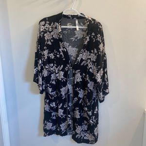 Spiritual gangster robe cover up camisole